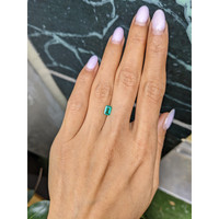 0.67 Ct. Emerald from Zambia Life Style