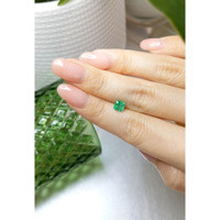 0.72 Ct. Emerald from Brazil Life Style