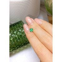 0.73 Ct. Emerald from Brazil Life Style