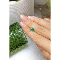 0.93 Ct. Emerald from Brazil Life Style
