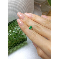 0.79 Ct. Emerald from Zambia Life Style