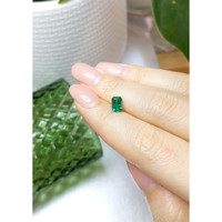 0.87 Ct. Emerald from Zambia Life Style