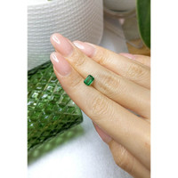 0.93 Ct. Emerald from Zambia Life Style