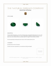 1.10 Ct. Emerald from Zambia Appraisal