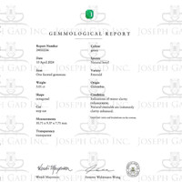 5.01 Ct. Emerald from Colombia Scan Report
