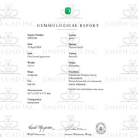 5.01 Ct. Emerald from Colombia Scan Report