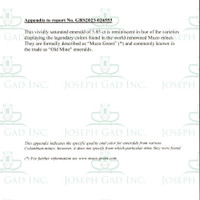 5.84 Ct. Emerald from Colombia Scan Report