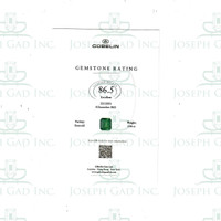 5.84 Ct. Emerald from Colombia Scan Report