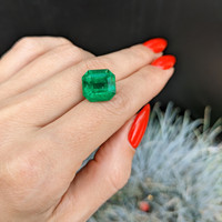 9.00 Ct. Emerald from Colombia Life Style