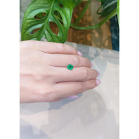 0.81 Ct. Emerald from Colombia Life Style