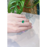 1.69 Ct. Emerald from Colombia Life Style