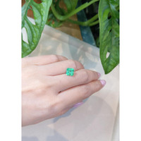 2.42 Ct. Emerald from Colombia Life Style