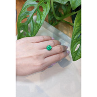 3.55 Ct. Emerald from Colombia Life Style