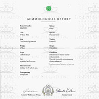 6.37 Ct. Emerald from Colombia Scan Report