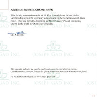 15.83 Ct. Emerald from Colombia Scan Report