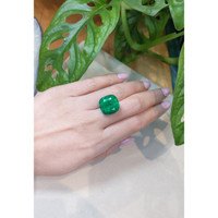 15.83 Ct. Emerald from Colombia Life Style