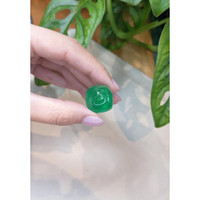 45.96 Ct. Cabochon Emerald from Colombia Life Style