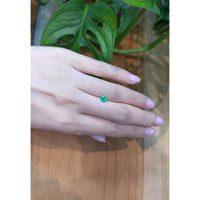 0.36 Ct. Emerald from Colombia Life Style