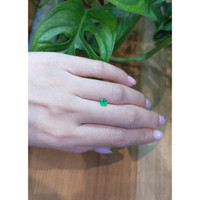 0.39 Ct. Emerald from Colombia Life Style