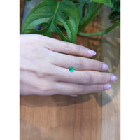 0.43 Ct. Emerald from Colombia Life Style