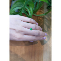 0.41 Ct. Emerald from Colombia Life Style