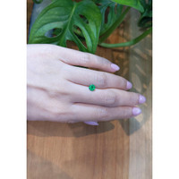 0.57 Ct. Emerald from Colombia Life Style