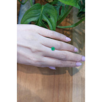 0.45 Ct. Emerald from Colombia Life Style