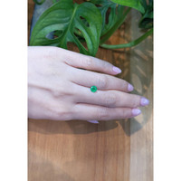 0.57 Ct. Emerald from Colombia Life Style