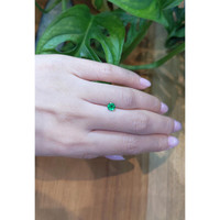 0.48 Ct. Emerald from Colombia Life Style
