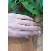 0.37 Ct. Emerald from Colombia Life Style