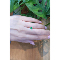 0.43 Ct. Emerald from Colombia Life Style