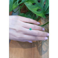 0.40 Ct. Emerald from Colombia Life Style