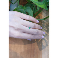 0.31 Ct. Emerald from Colombia Life Style