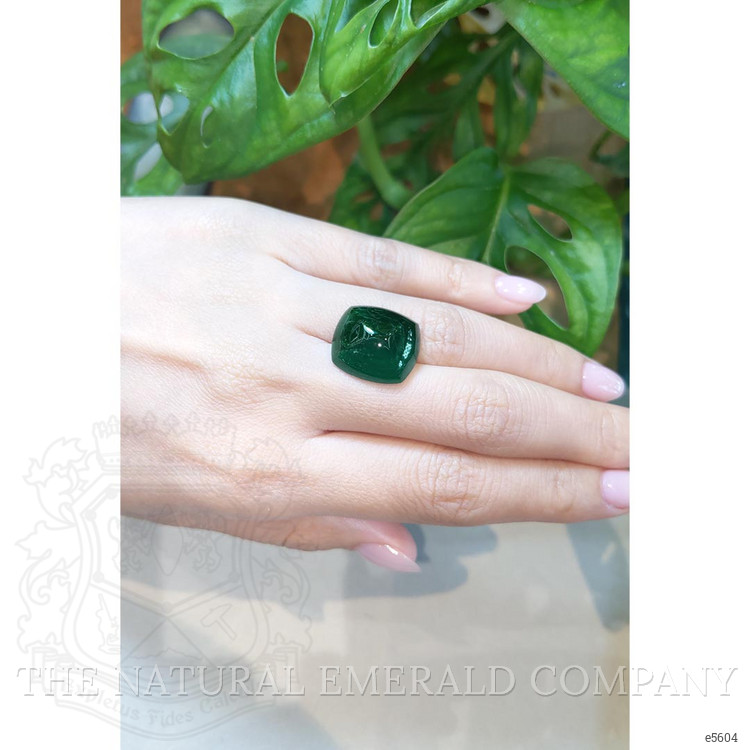 13.25 Ct. Cabochon Emerald from Colombia