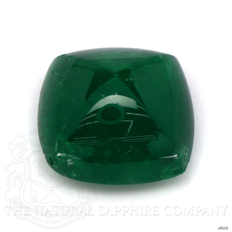 13.82 Ct. Cabochon Emerald from Colombia