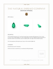 0.37 Ct. Emerald from Russia Appraisal