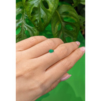 0.37 Ct. Emerald from Russia Life Style