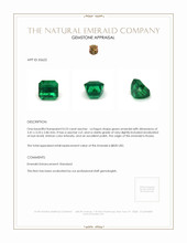 0.23 Ct. Emerald from Russia Appraisal