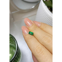 0.80 Ct. Emerald from Russia Life Style