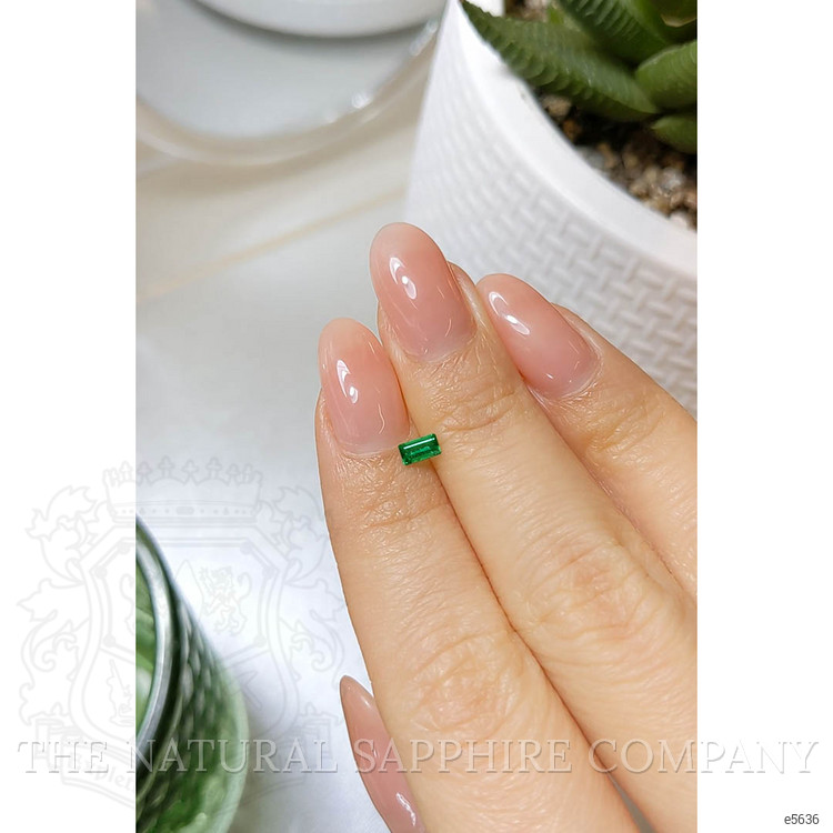 0.19 Ct. Emerald from Russia