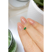 0.14 Ct. Emerald from Russia Life Style