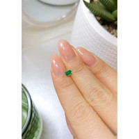 0.26 Ct. Emerald from Russia Life Style