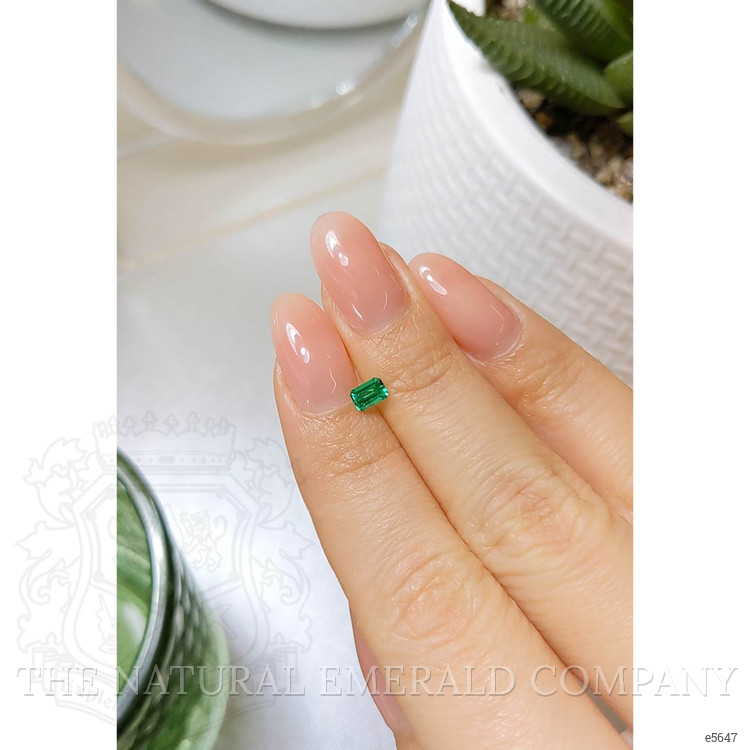 0.26 Ct. Emerald from Russia