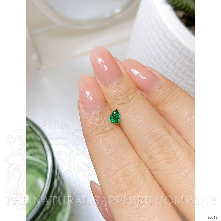 0.37 Ct. Emerald from Russia