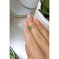 0.68 Ct. Emerald from Russia Life Style