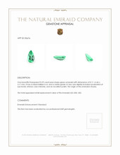 0.59 Ct. Emerald from Russia Appraisal