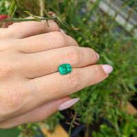 2.26 Ct. Emerald from Zambia Life Style