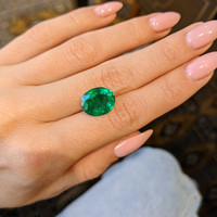 5.70 Ct. Emerald from Zambia Life Style