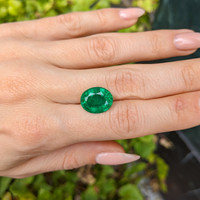 5.70 Ct. Emerald from Zambia Life Style