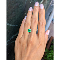 1.71 Ct. Emerald from Ethiopia Life Style